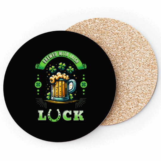 St. Patrick's Beer Coasters