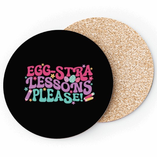 Funny Easter teacher Coasters gift