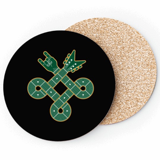 Celtic Knot Guitar | St. Patrick’s Day Coasters