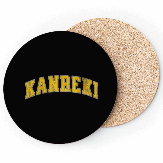 Kanreki Japanese 60th birthday 還暦 Varsity Style Coasters