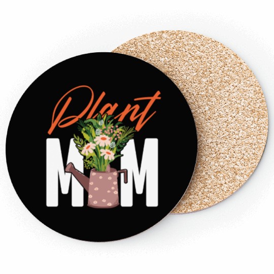 Plant Lover Gardening Plant Mom Coasters