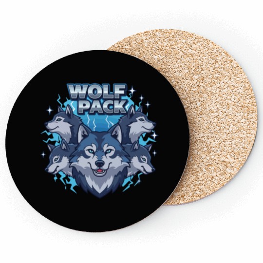 Wild Wolf Pack Power Coasters