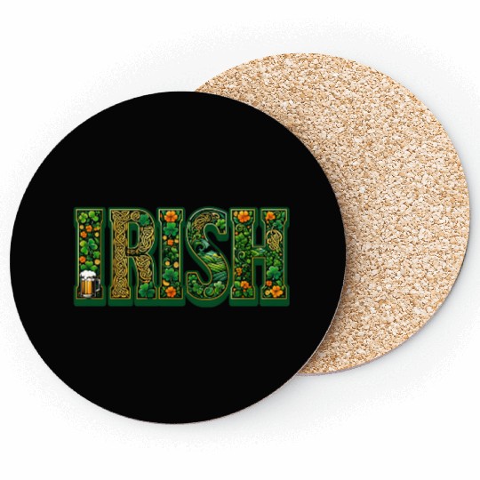 Irish Graphics Coasters