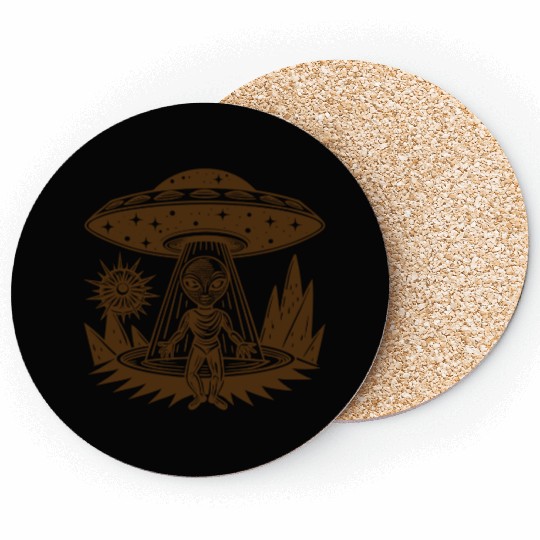 Alien tribal Coasters