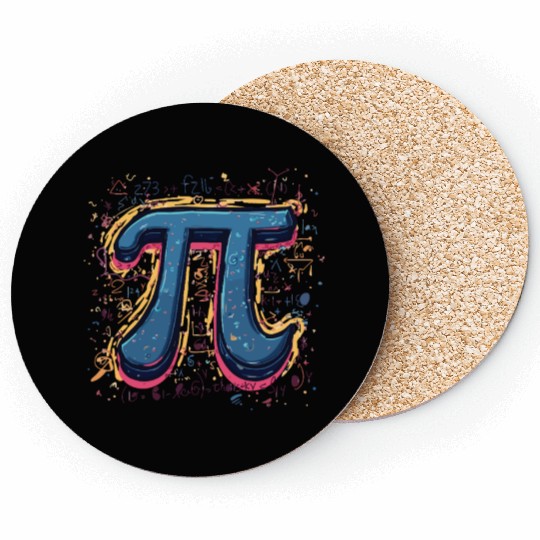 Pi Day Math Lover – Geeky & Fun Design Coasters