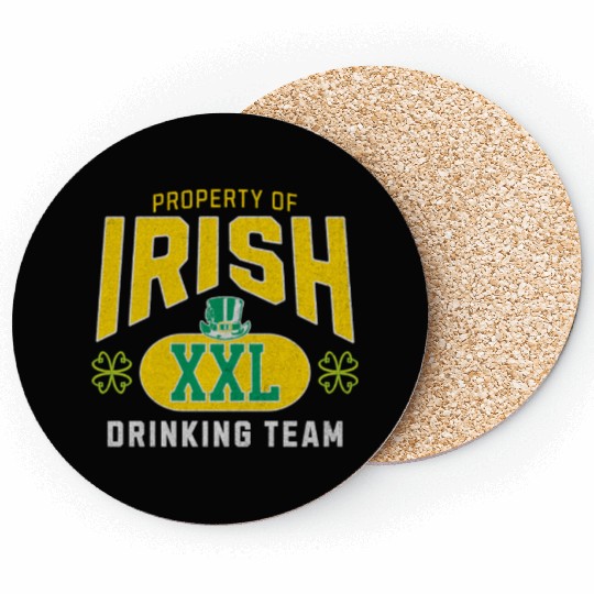 Irish Drinking Team design Coasters