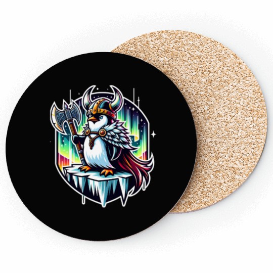 Viking Penguin Conquering Northern Lights Coasters
