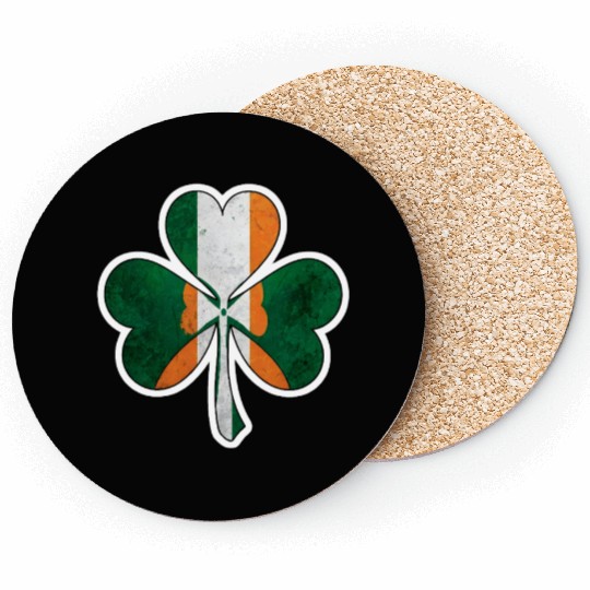 Shamrock Vintage Irish Coasters