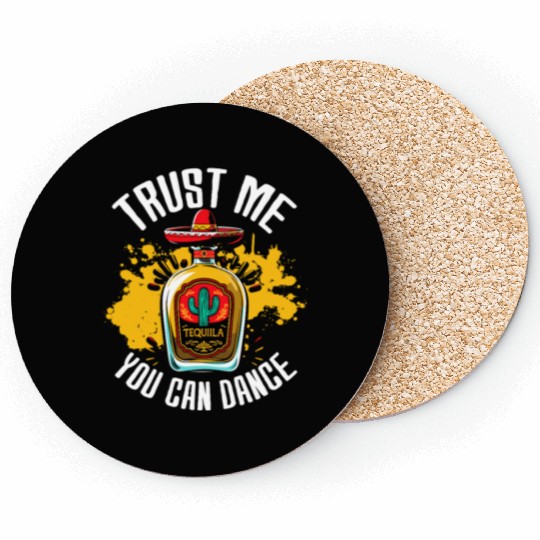 Barkeeper Bartender Trust Me You Can Dance Coasters
