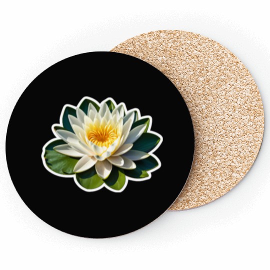 A beautiful Water Lily Coasters