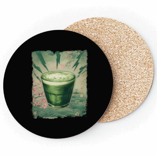 POWERED BY MATCHA - JAPAN THEME Coasters