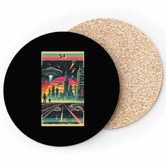 Vintage in the future Coasters