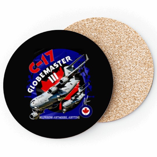 Royal Canadian Air Force C-17 Globemaster Coasters