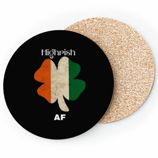 Irish AF – Funny St. Patrick’s Day Drinking Coasters