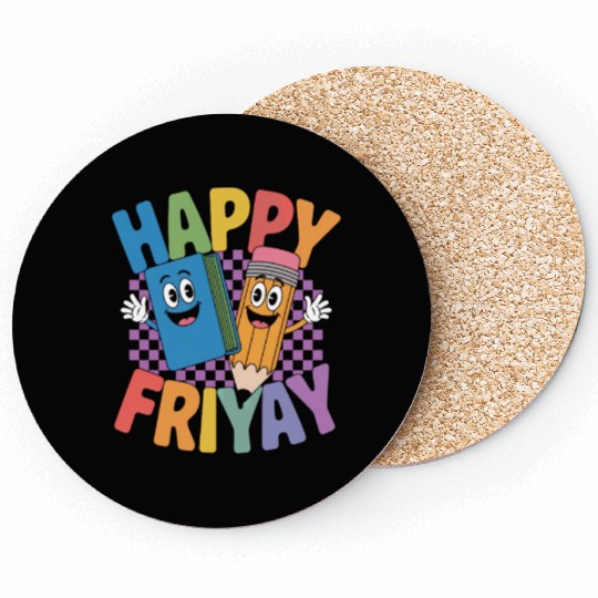 Happy Friyay Weekend Weekend Feeling Coasters