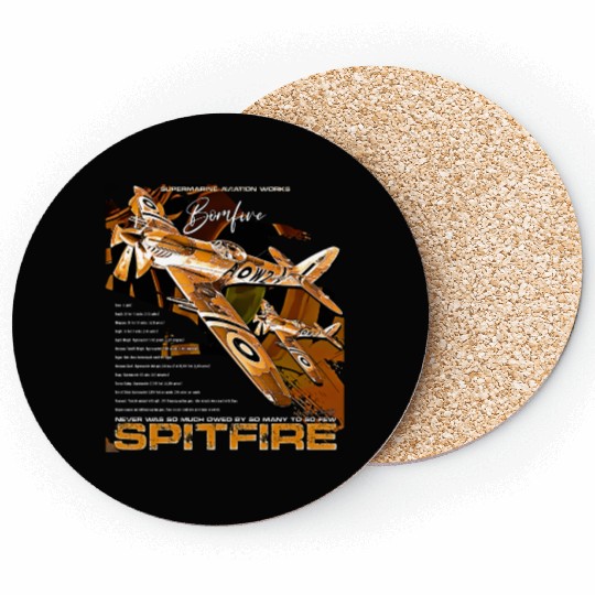 Spitfire Legend: WWII Icon in Flight Coasters