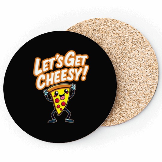 Let s Get Cheesy Coasters