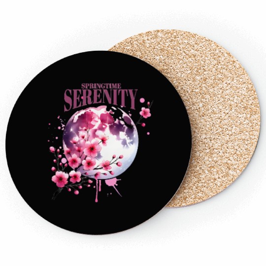 Springtime Serenity - Spring Design Coasters