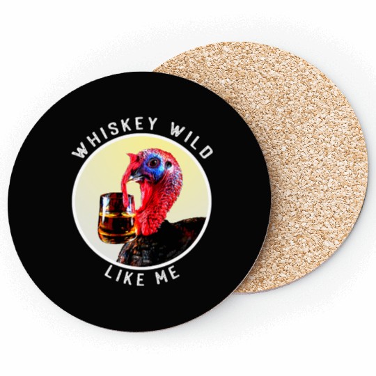 Silly Derby Phrase Funny Hat Horse Racing Bourbon Coasters