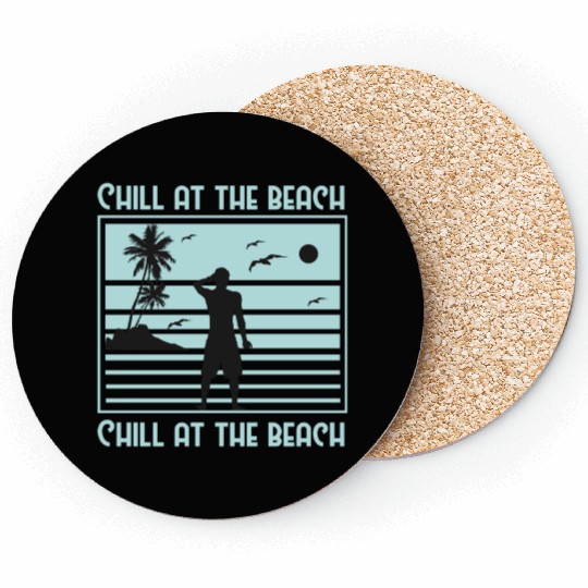Chill at the Beach Coasters