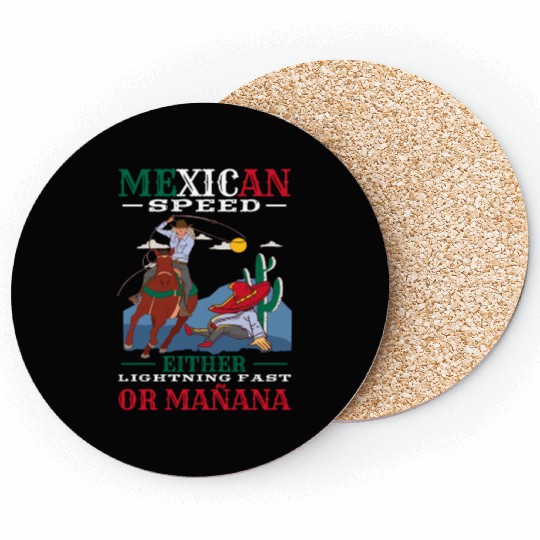 Mexico Themed Costume For Hispanic Heritage Month Coasters