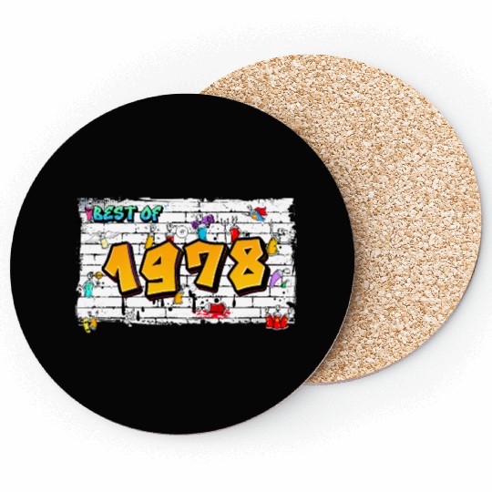 Retro Classic 1978 Graffiti – 47 Years of Coasters