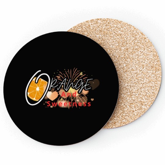 Orange and sweetness Coasters