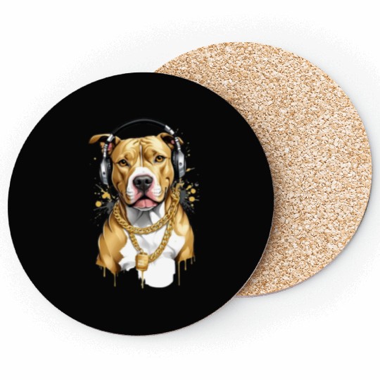 Heavy Metal Pup Coasters