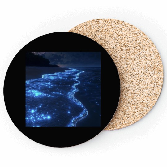 Glowing River Flow Coasters