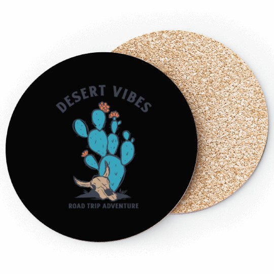 DESERT VIBES ROAD TRIP ADVENTURES Coasters