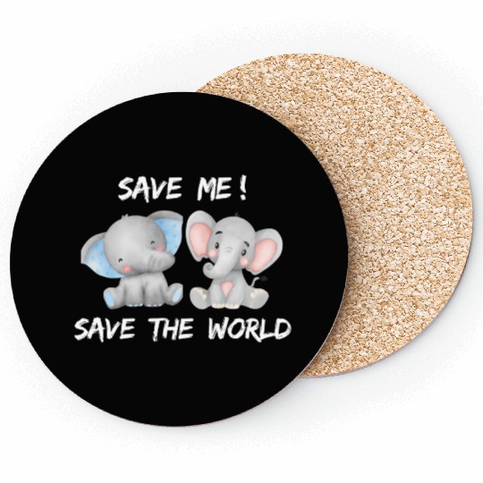 World Elephant Day. Coasters