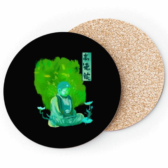 Kamakura Great Buddha Statue Coasters