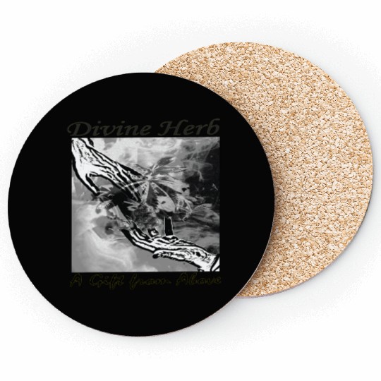 Divine Herb – A Gift from Above Coasters