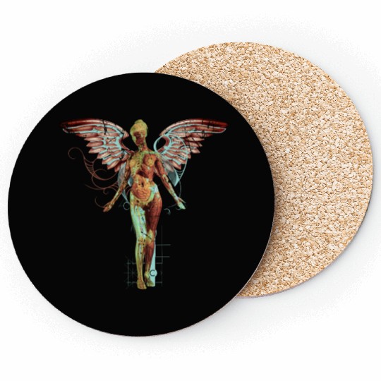 Rock Mystical Angel Coasters