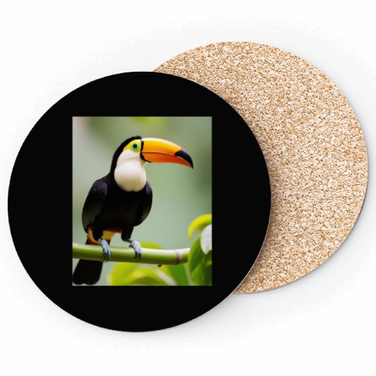 Tropical Toucan Coasters