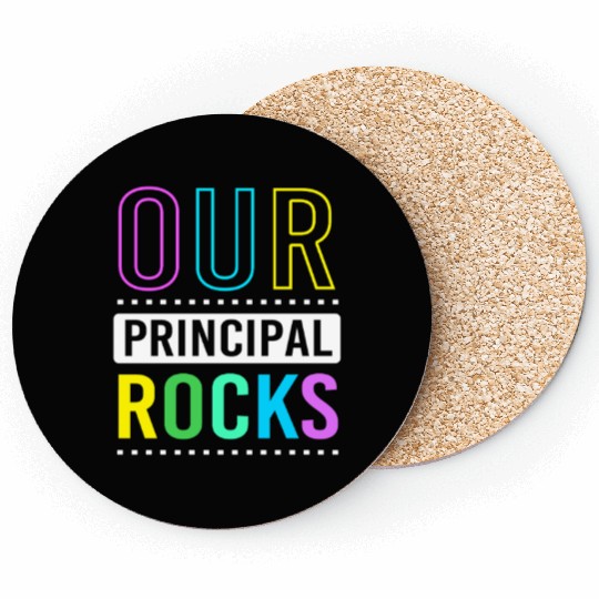School Principal Bak To School Coasters