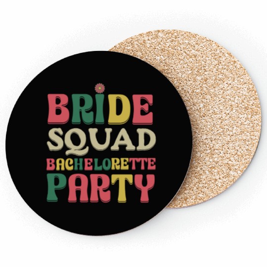 Bride squad. Coasters