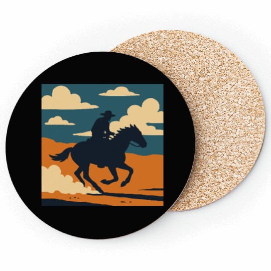 Wild West Cowboy Ride Coasters