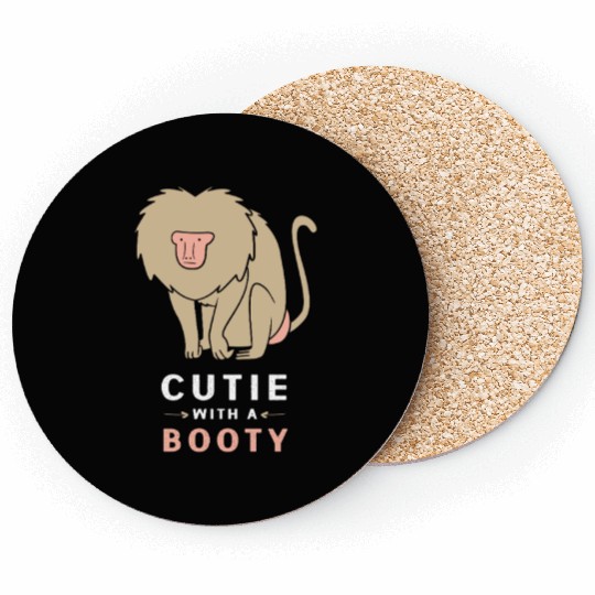 Baboon Monkey Wildlife Coasters