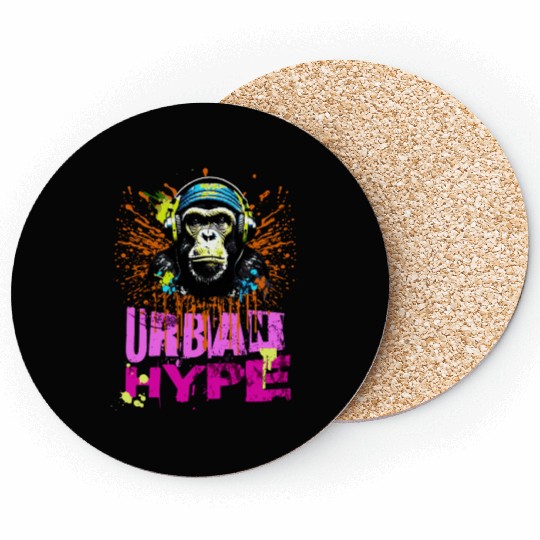 Urban Hype Monkey Coasters