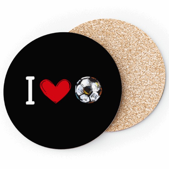 I love football design Coasters