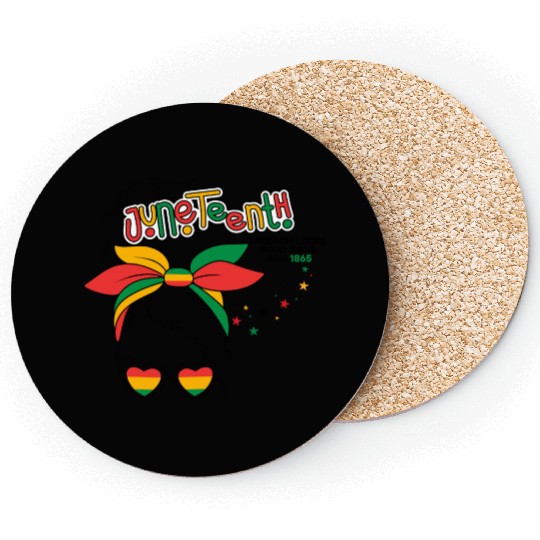 Juneteenth-Freedom Looks Good On Us Coasters