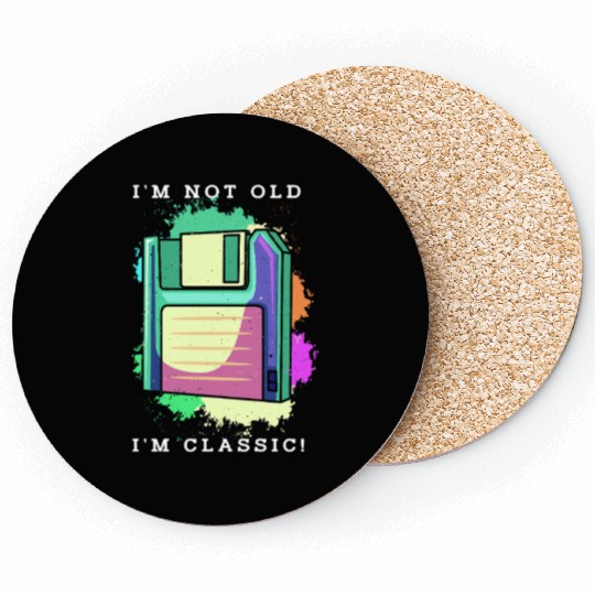 Floppy Disk Data Storage Coasters