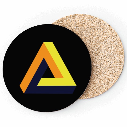 Impossible Triangle Coasters