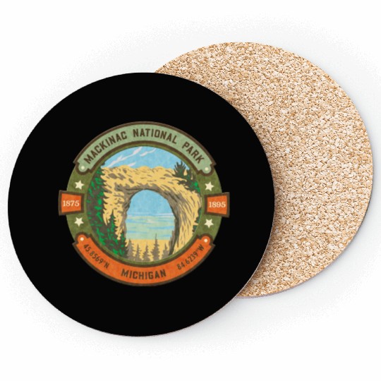 Mackinac Island Coasters
