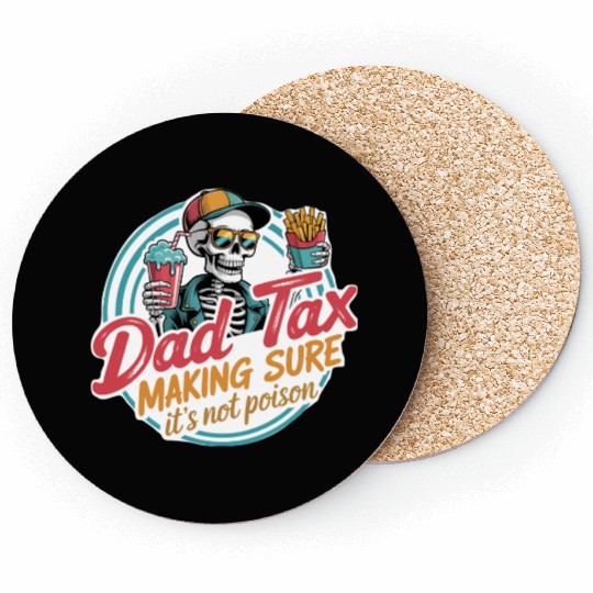 Funny Cool Skeleton Coasters