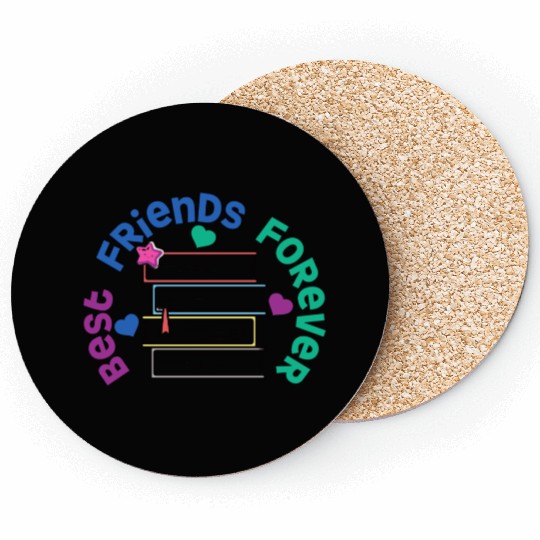 Best Friends Forever Coasters
