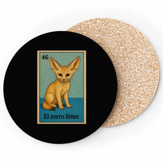 EL ZORRO FÉNEC - THE FENNEC FOX - LA LOTERÍA Coasters