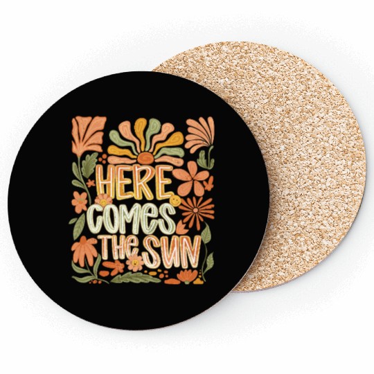 Here Come the Sun Summer Vacation Coasters