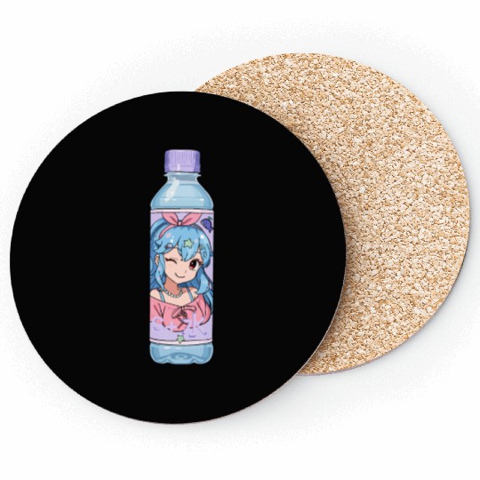 S+ Bao the Whale Gatcha Vtuber Vending Machine Coasters